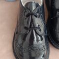 Scarpe blu cerimonia bimbo