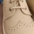 Scarpe bimbo color avana