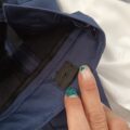 Pantalone blu bimbo
