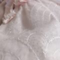 Abito rosa battezzo bambina