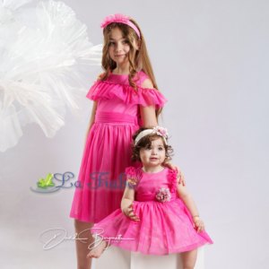 Abito fucsia